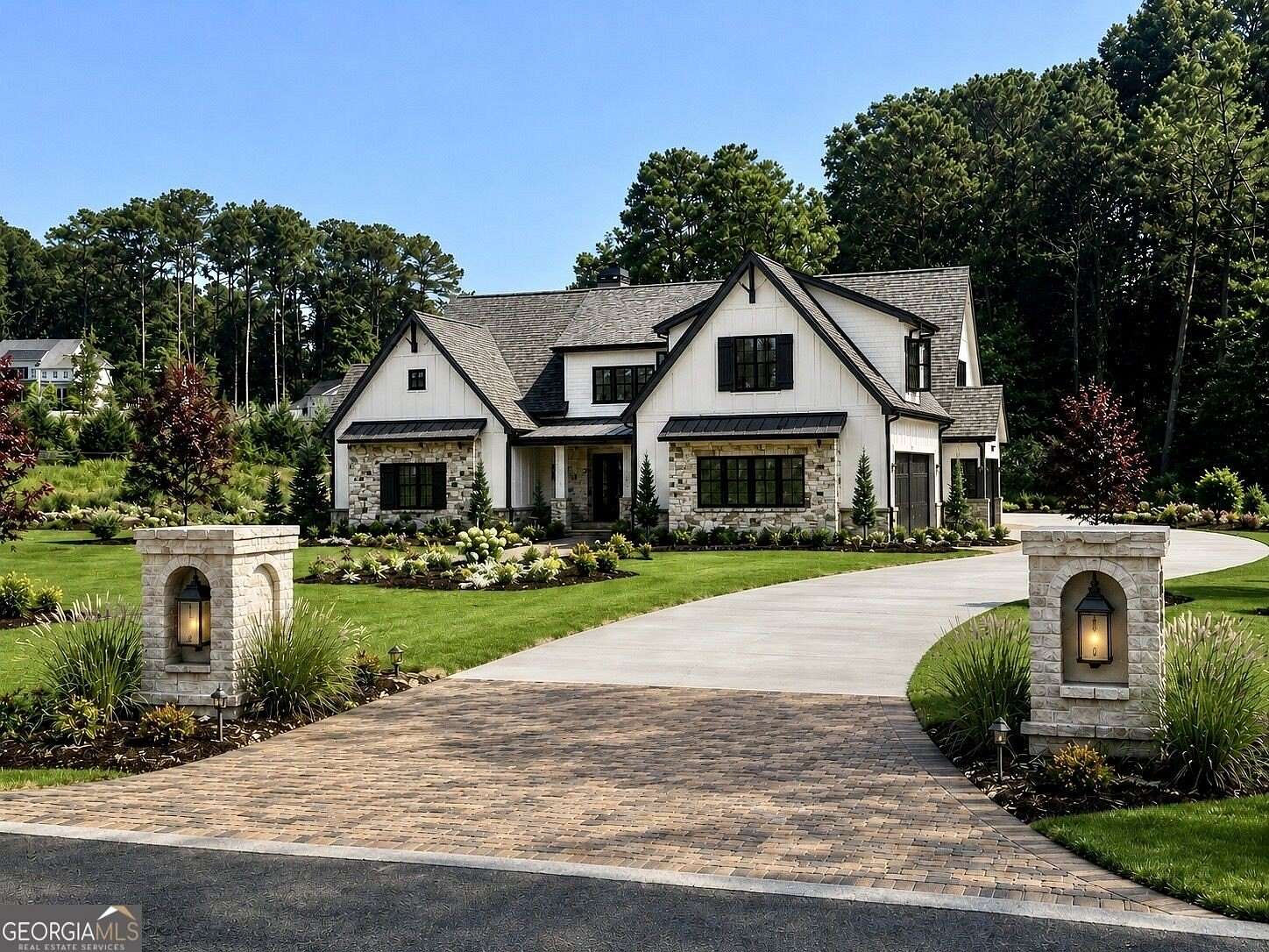 2.23 Acres of Land with Home for Sale in Alpharetta, Georgia