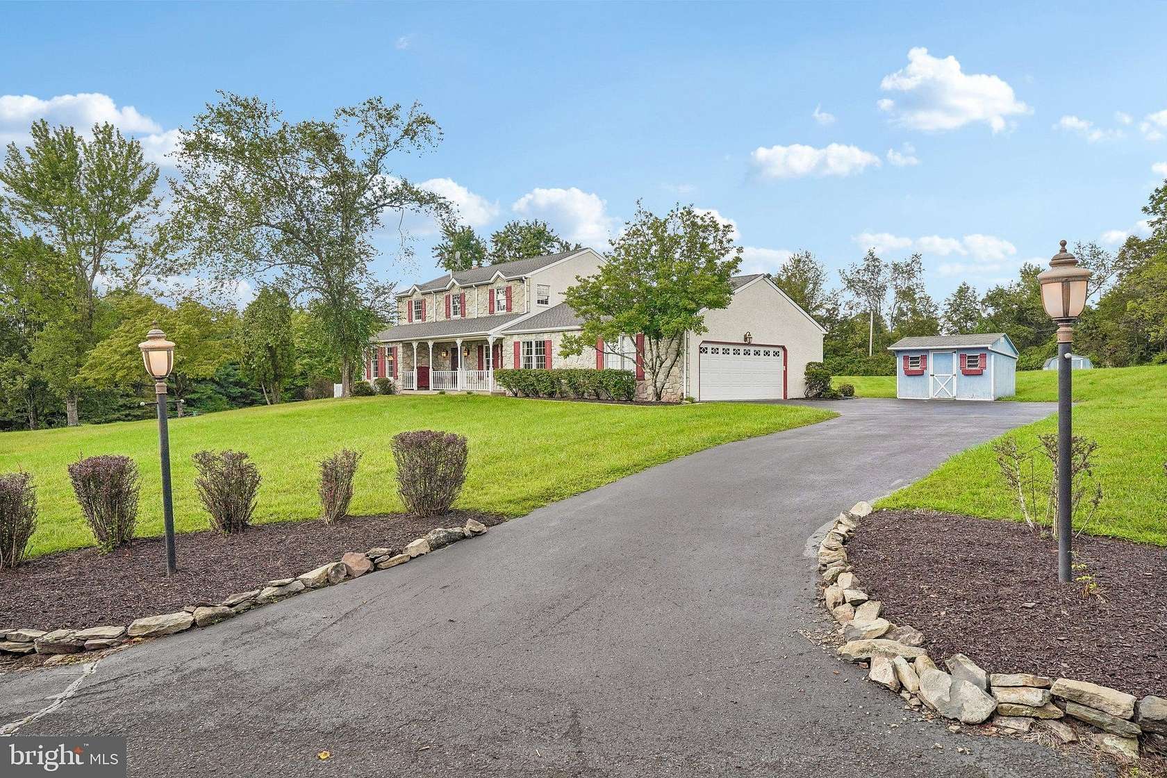1.84 Acres of Land with Home for Sale in Perkiomenville, Pennsylvania