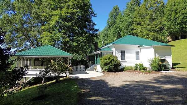 12.7 Acres of Land with Home for Sale in Franklin, North Carolina