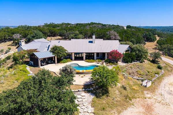 110 Acres of Land with Home for Sale in Kerrville, Texas