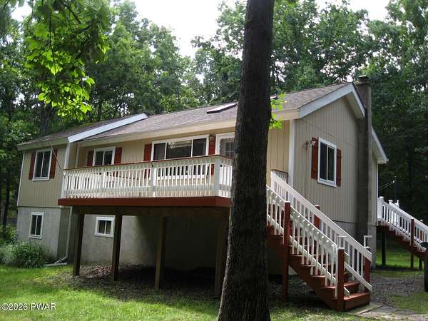 6 Acres of Land with Home for Sale in Hawley, Pennsylvania