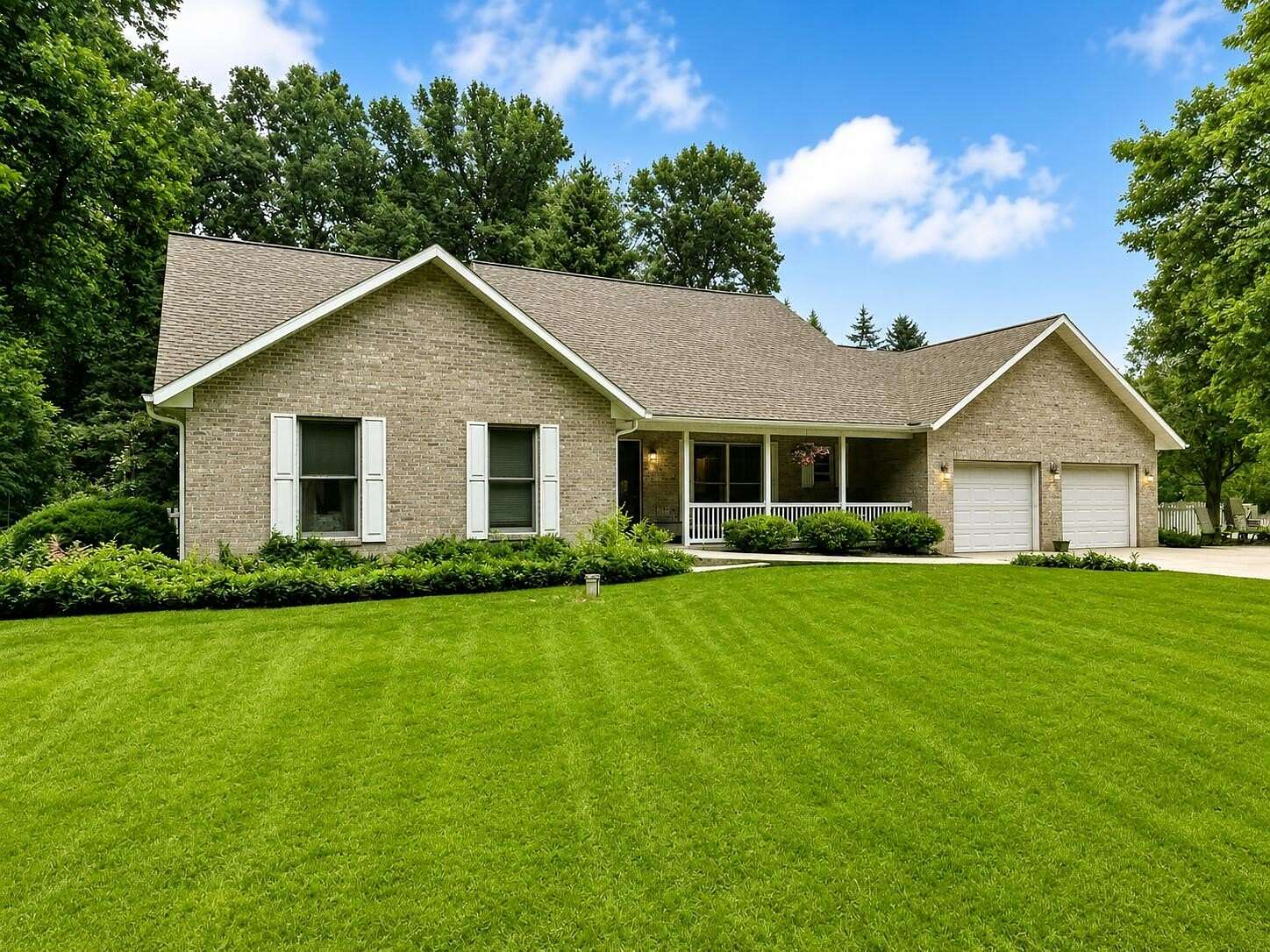 36.2 Acres of Recreational Land with Home for Sale in Rolling Prairie, Indiana