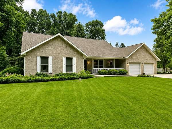 36.2 Acres of Recreational Land with Home for Sale in Rolling Prairie, Indiana
