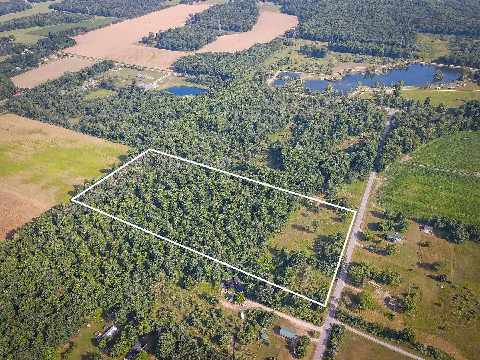 20 Acres of Recreational & Residential Land for Sale in Hesperia, Michigan