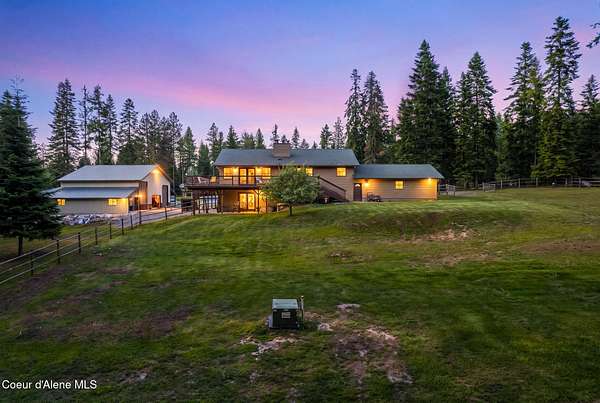 10 Acres of Land with Home for Sale in Hayden, Idaho