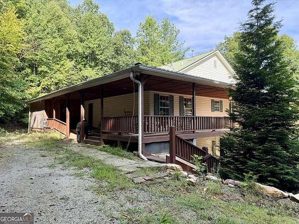 5 Acres of Land with Home for Sale in Dahlonega, Georgia