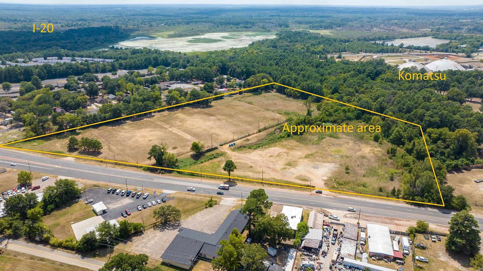 18.3 Acres of Mixed-Use Land for Sale in Longview, Texas