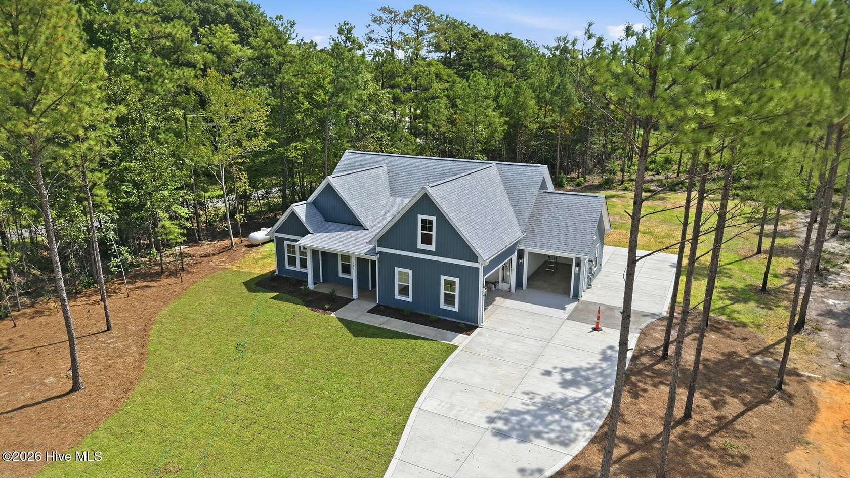 4.5 Acres of Land with Home for Sale in Vass, North Carolina