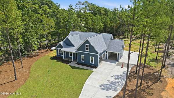 4.5 Acres of Land with Home for Sale in Vass, North Carolina