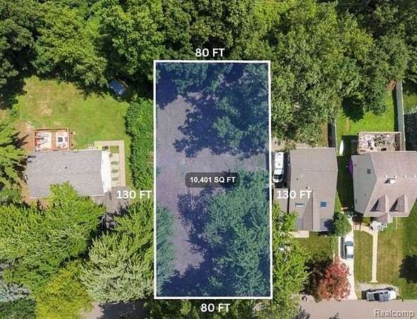 0.24 Acres of Residential Land for Sale in West Bloomfield, Michigan
