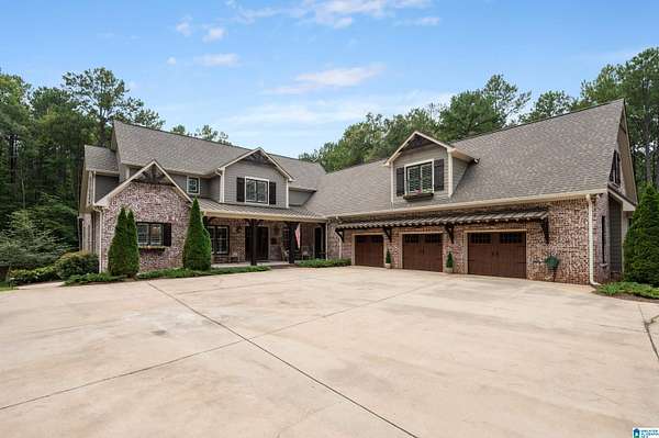9.69 Acres of Land with Home for Sale in Columbiana, Alabama