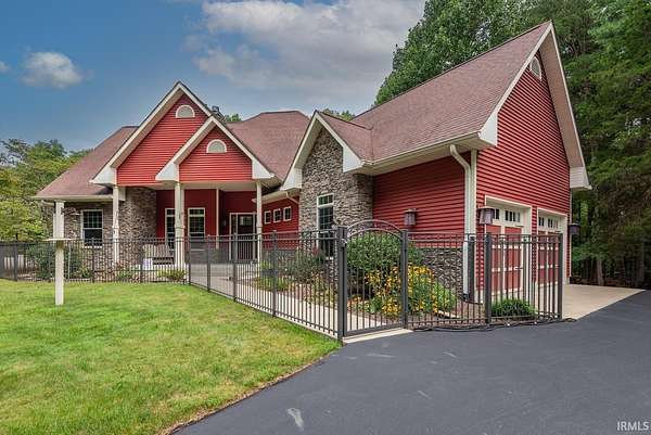 3.53 Acres of Land with Home for Sale in Bloomington, Indiana