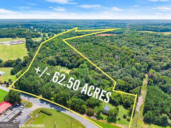 62.5 Acres of Land for Sale in Jefferson, Georgia