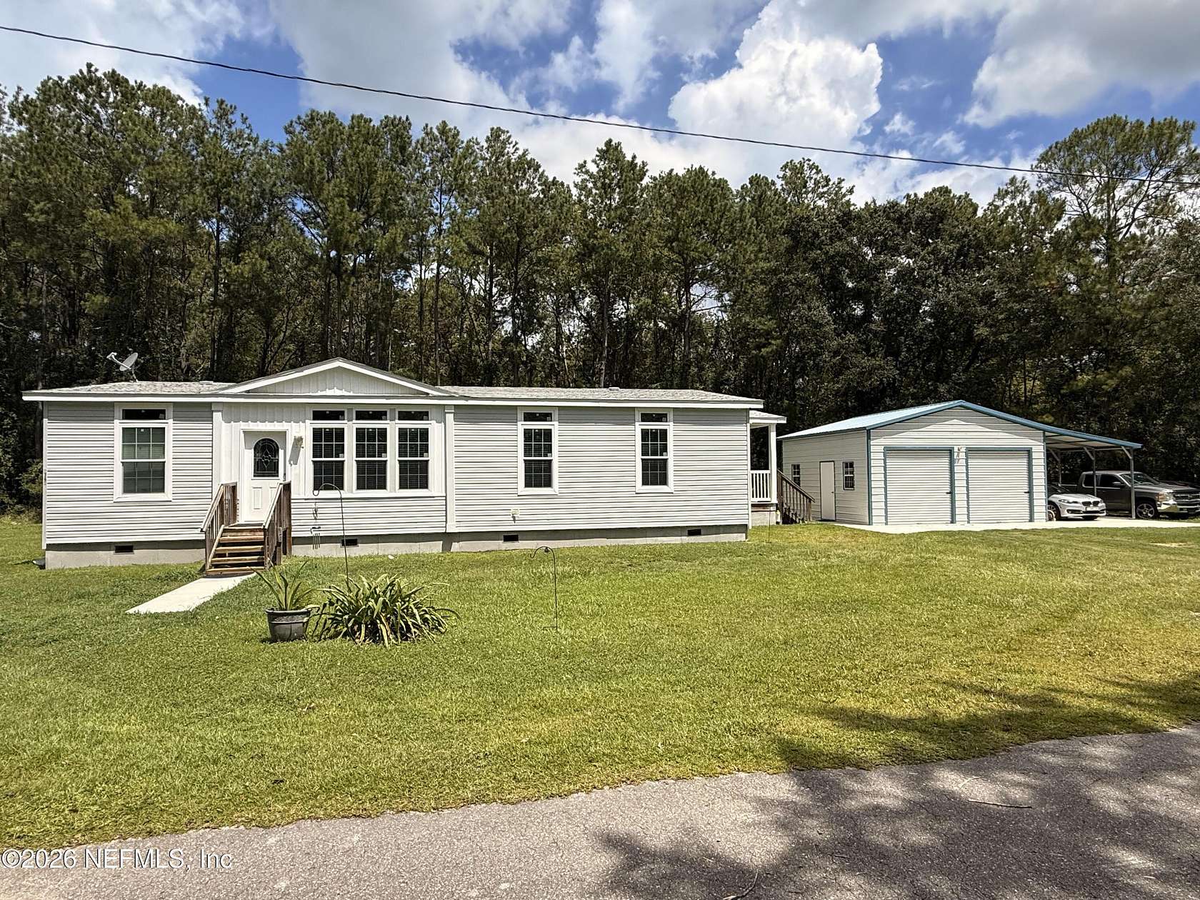 3 Acres of Land with Home for Sale in Starke, Florida