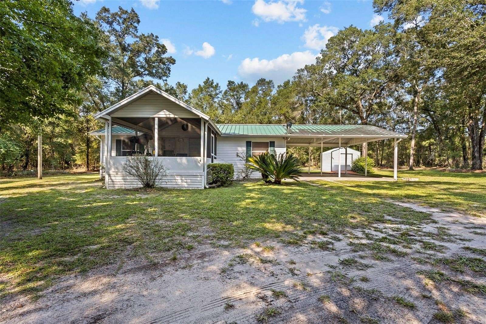 12.7 Acres of Land with Home for Sale in Branford, Florida