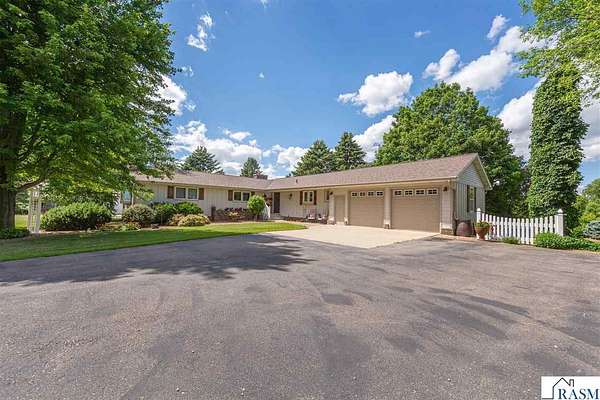 5 Acres of Land with Home for Sale in Lake Crystal, Minnesota
