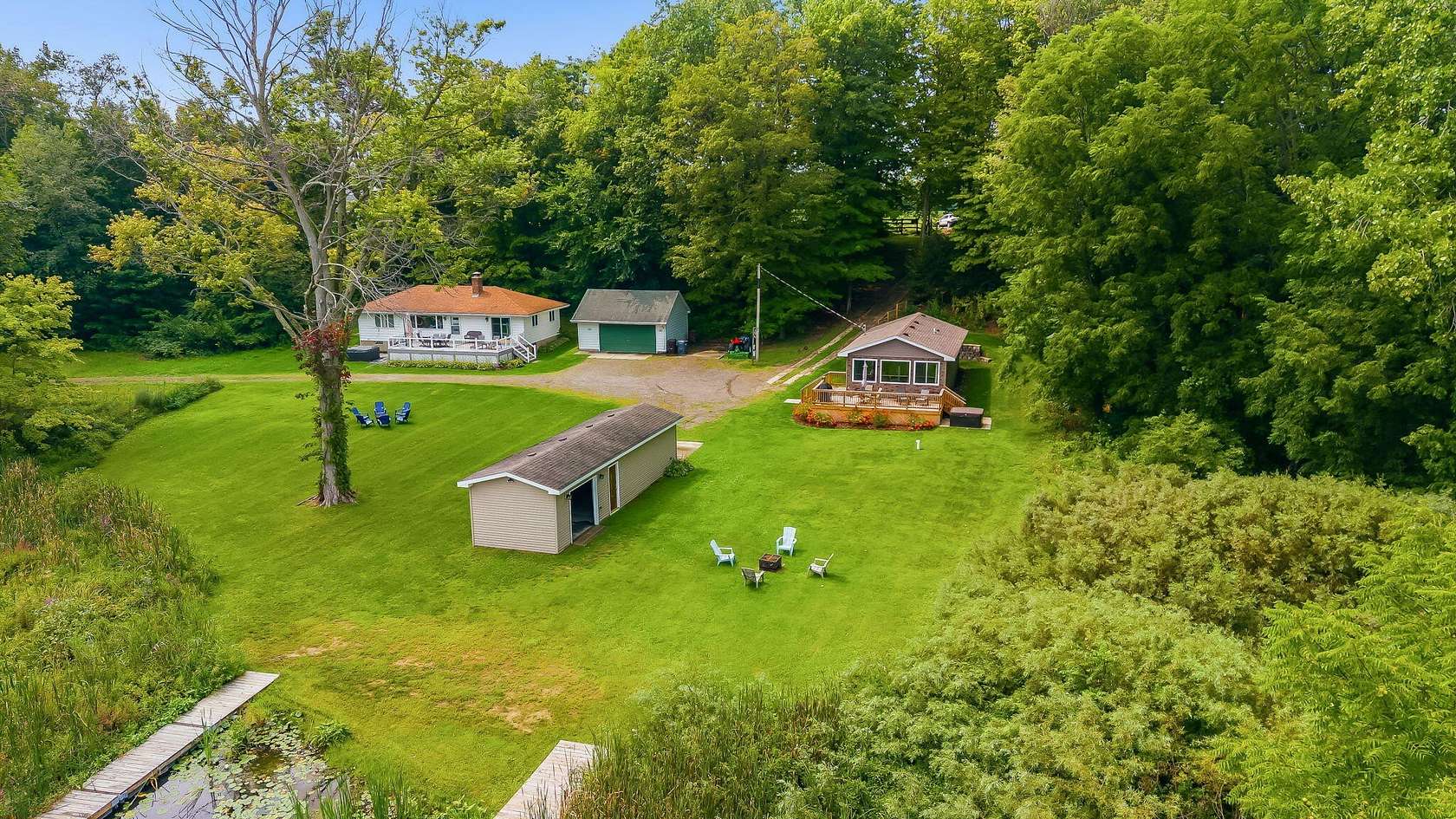 2 Acres of Land with Home for Sale in Hartford, Michigan