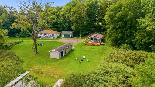 2 Acres of Land with Home for Sale in Hartford, Michigan