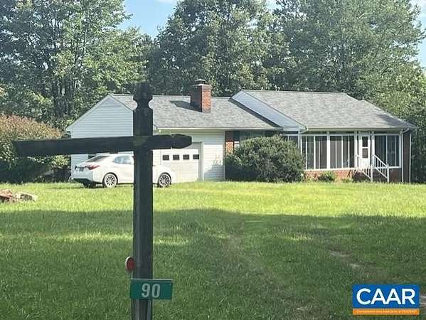 5.44 Acres of Land with Home for Lease in Kents Store, Virginia