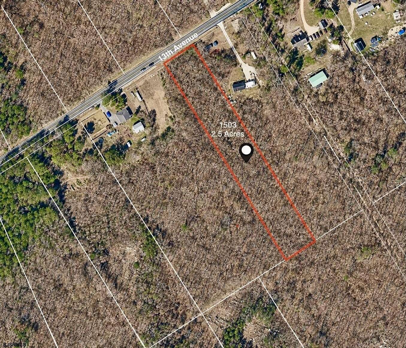 2.5 Acres of Residential Land for Sale in Dorothy, New Jersey