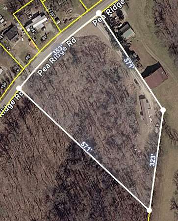 6.5 Acres of Land with Home for Auction in Chestnut Mound, Tennessee