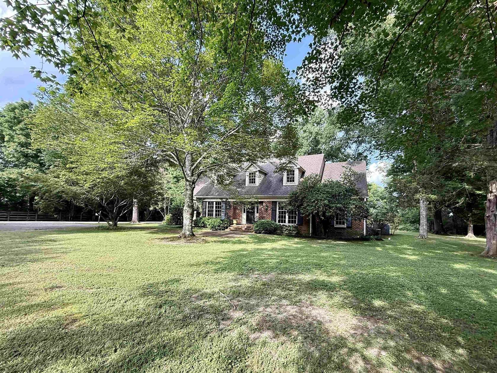 6.85 Acres of Land with Home for Sale in Somerville, Tennessee
