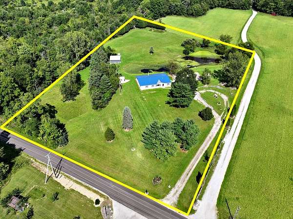 4.72 Acres of Land with Home for Sale in Galion, Ohio