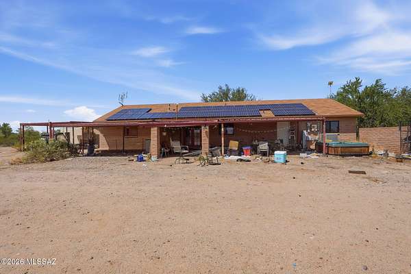 4 Acres of Land with Home for Sale in Marana, Arizona