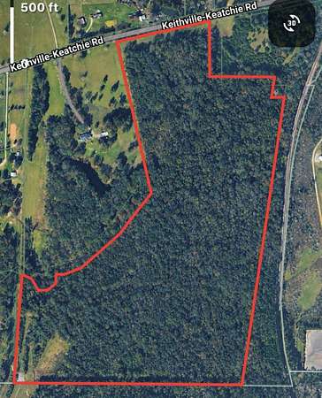 98.8 Acres of Recreational & Residential Land for Sale in Keithville, Louisiana