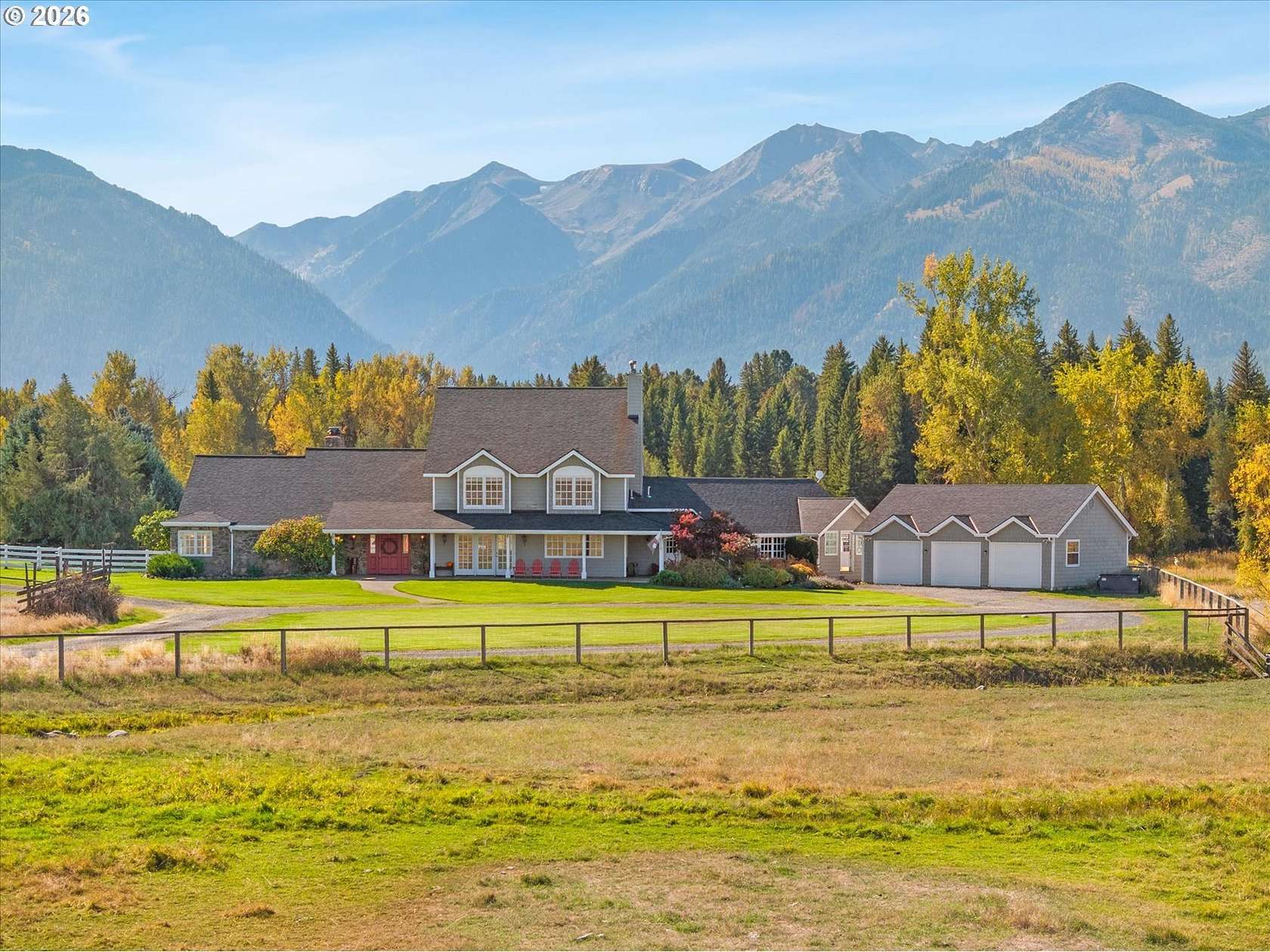 48.7 Acres of Agricultural Land with Home for Sale in Joseph, Oregon