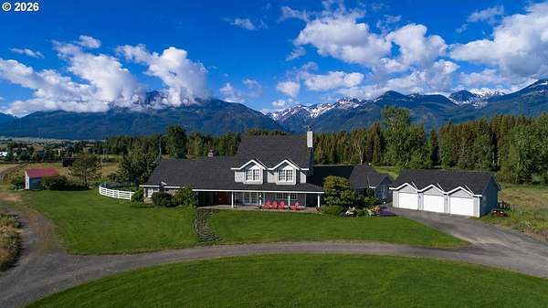 48.7 Acres of Agricultural Land with Home for Sale in Joseph, Oregon