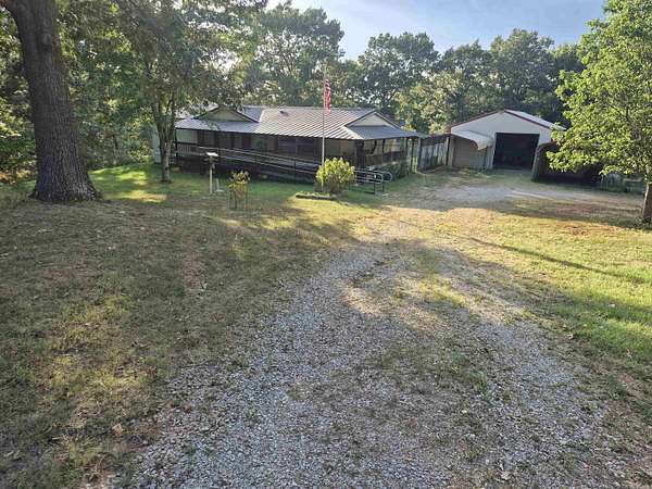 3.15 Acres of Land with Home for Sale in Bergman, Arkansas