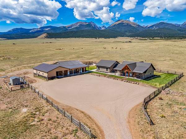 35.1 Acres of Land with Home for Sale in Westcliffe, Colorado