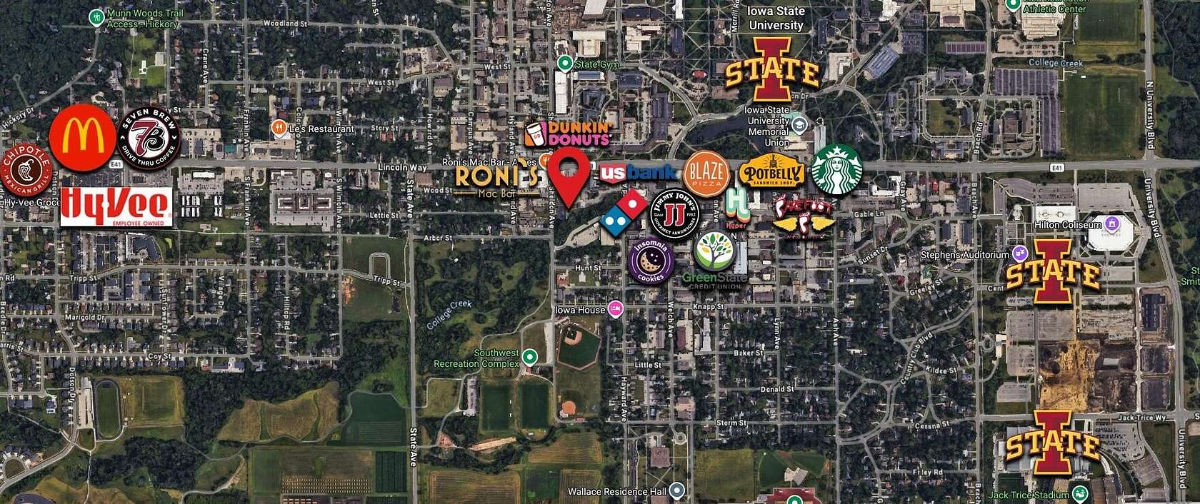 2.1 Acres of Improved Mixed-Use Land for Sale in Ames, Iowa