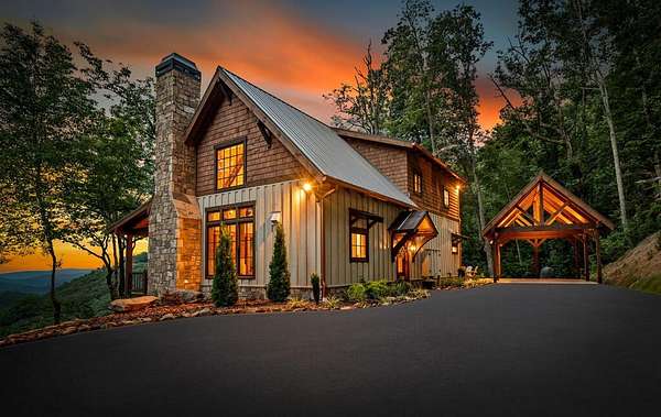 5.23 Acres of Land with Home for Sale in Ellijay, Georgia