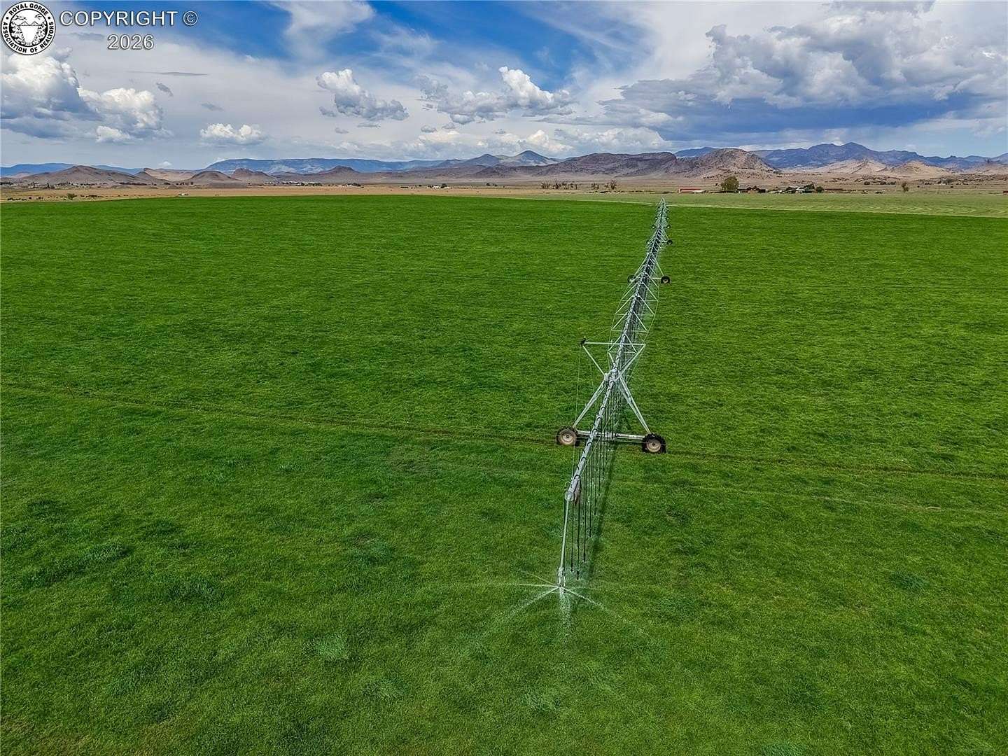 316 Acres of Agricultural Land with Home for Sale in Del Norte, Colorado
