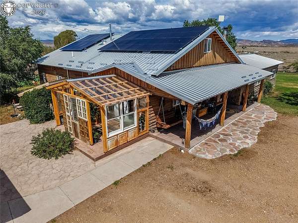 316 Acres of Agricultural Land with Home for Sale in Del Norte, Colorado