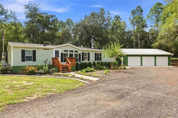 5 Acres of Land with Home for Sale in Dunnellon, Florida