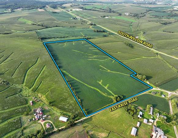 79.5 Acres of Land for Auction in Stockton, Illinois