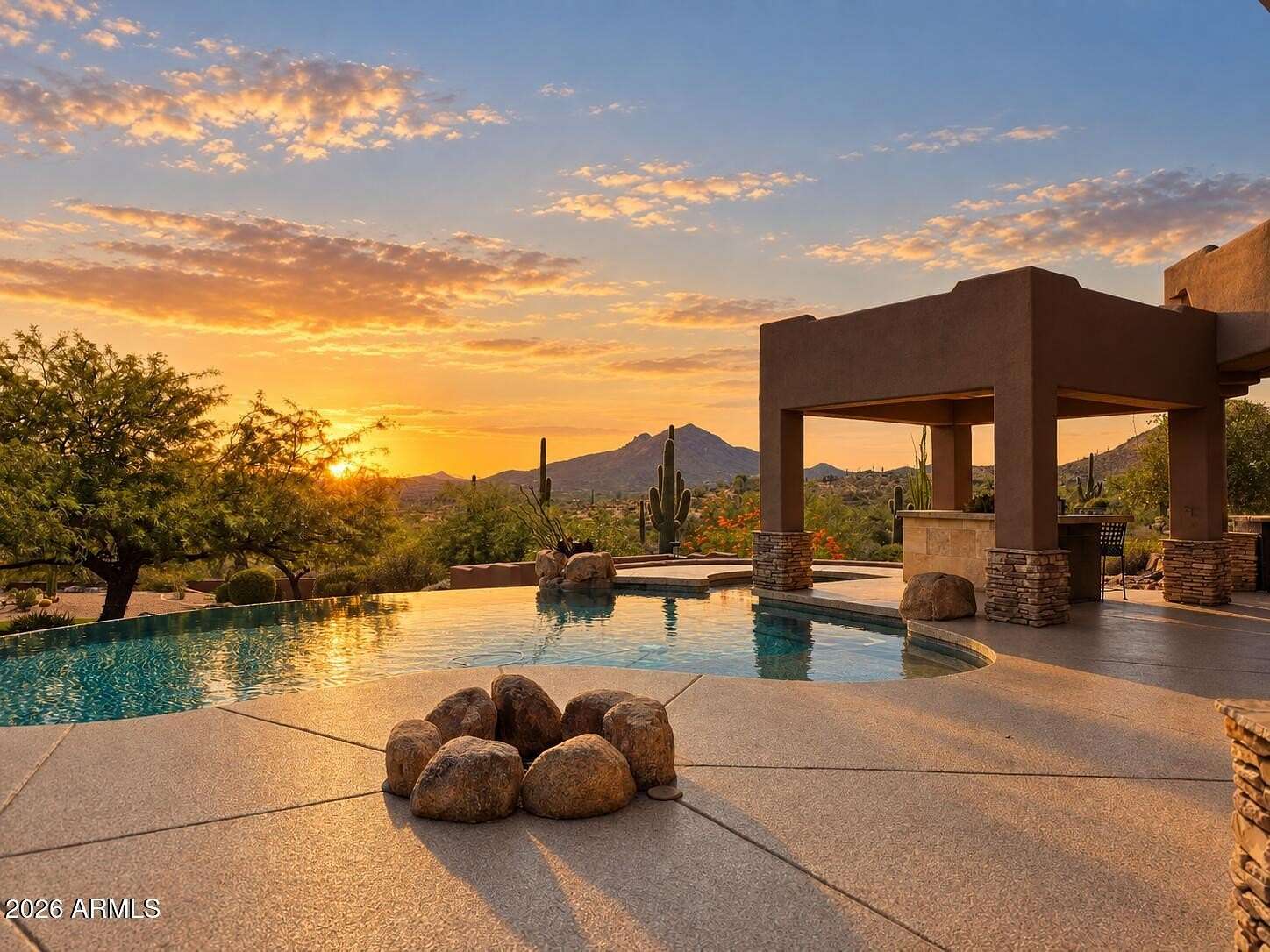 5 Acres of Land with Home for Sale in Cave Creek, Arizona