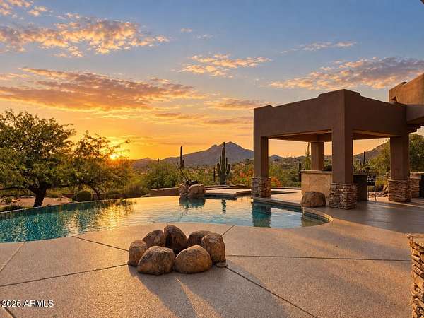 5 Acres of Land with Home for Sale in Cave Creek, Arizona