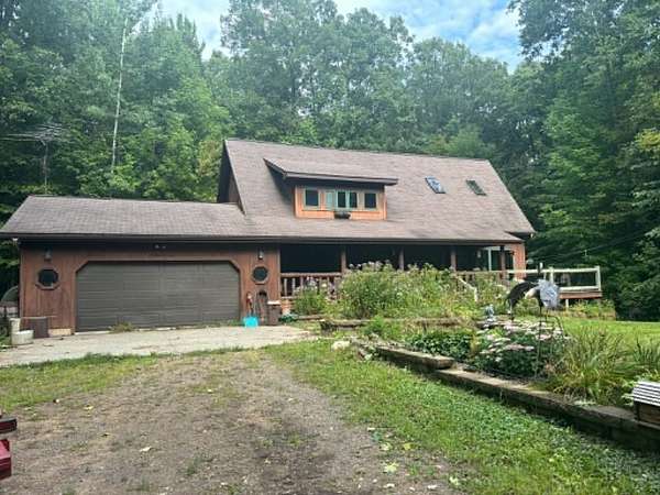 40 Acres of Recreational Land with Home for Auction in Thorp, Wisconsin