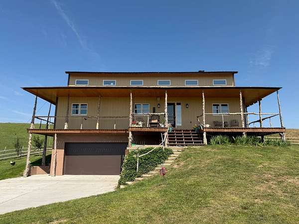 21 Acres of Land with Home for Sale in Ansley, Nebraska