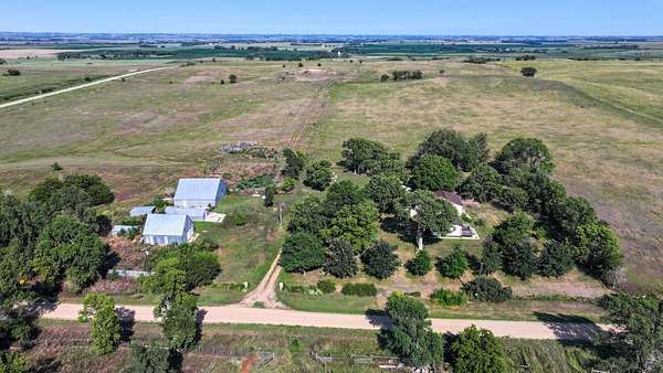 5.55 Acres of Land with Home for Sale in Utica, South Dakota