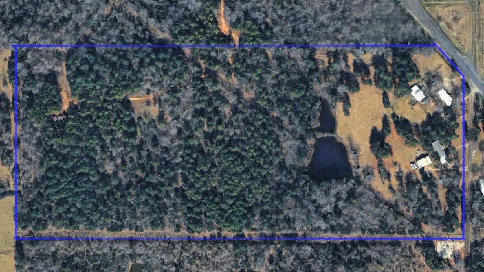 39.8 Acres of Land with Home for Sale in Quitman, Texas