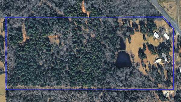 39.8 Acres of Land with Home for Sale in Quitman, Texas