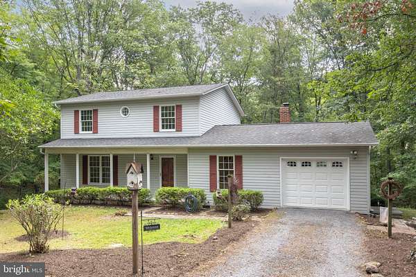 5 Acres of Land with Home for Sale in Clear Brook, Virginia