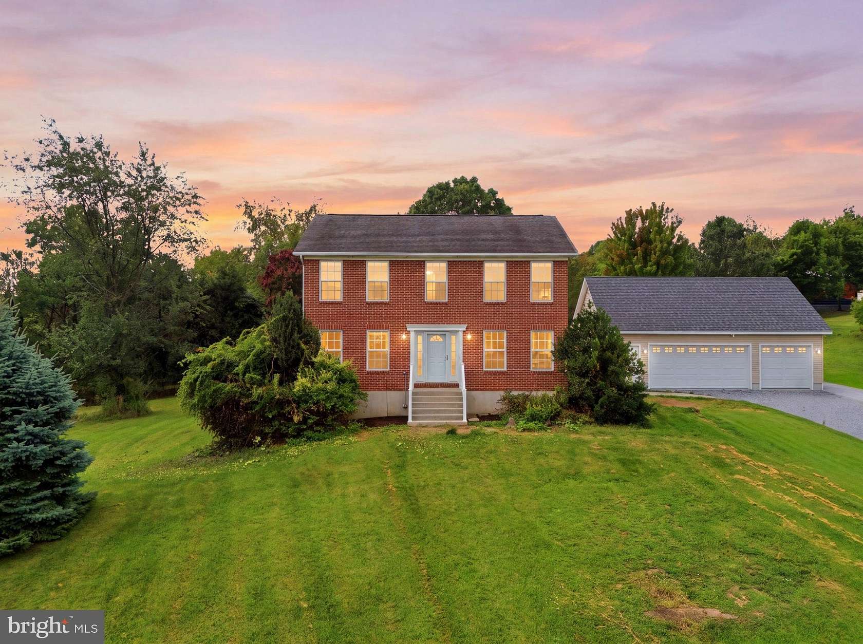 5.5 Acres of Land with Home for Sale in Hedgesville, West Virginia
