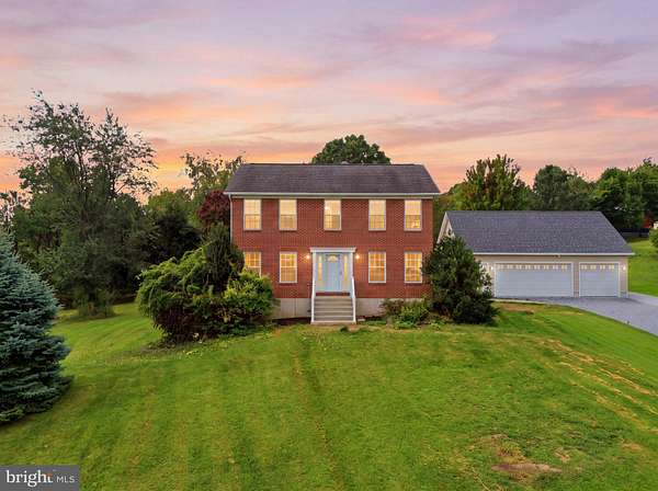 5.5 Acres of Land with Home for Sale in Hedgesville, West Virginia