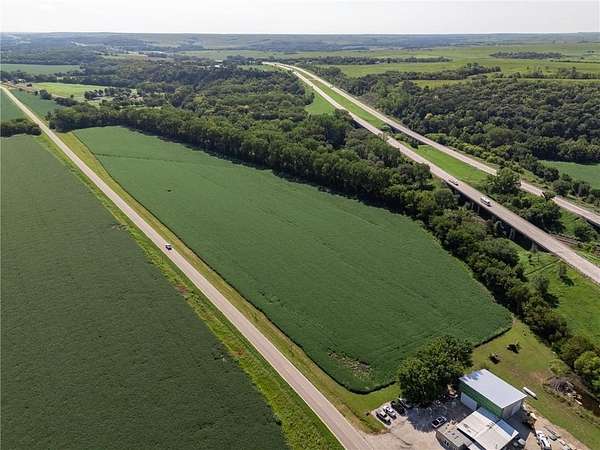 18.6 Acres of Commercial Land for Auction in Paxico, Kansas